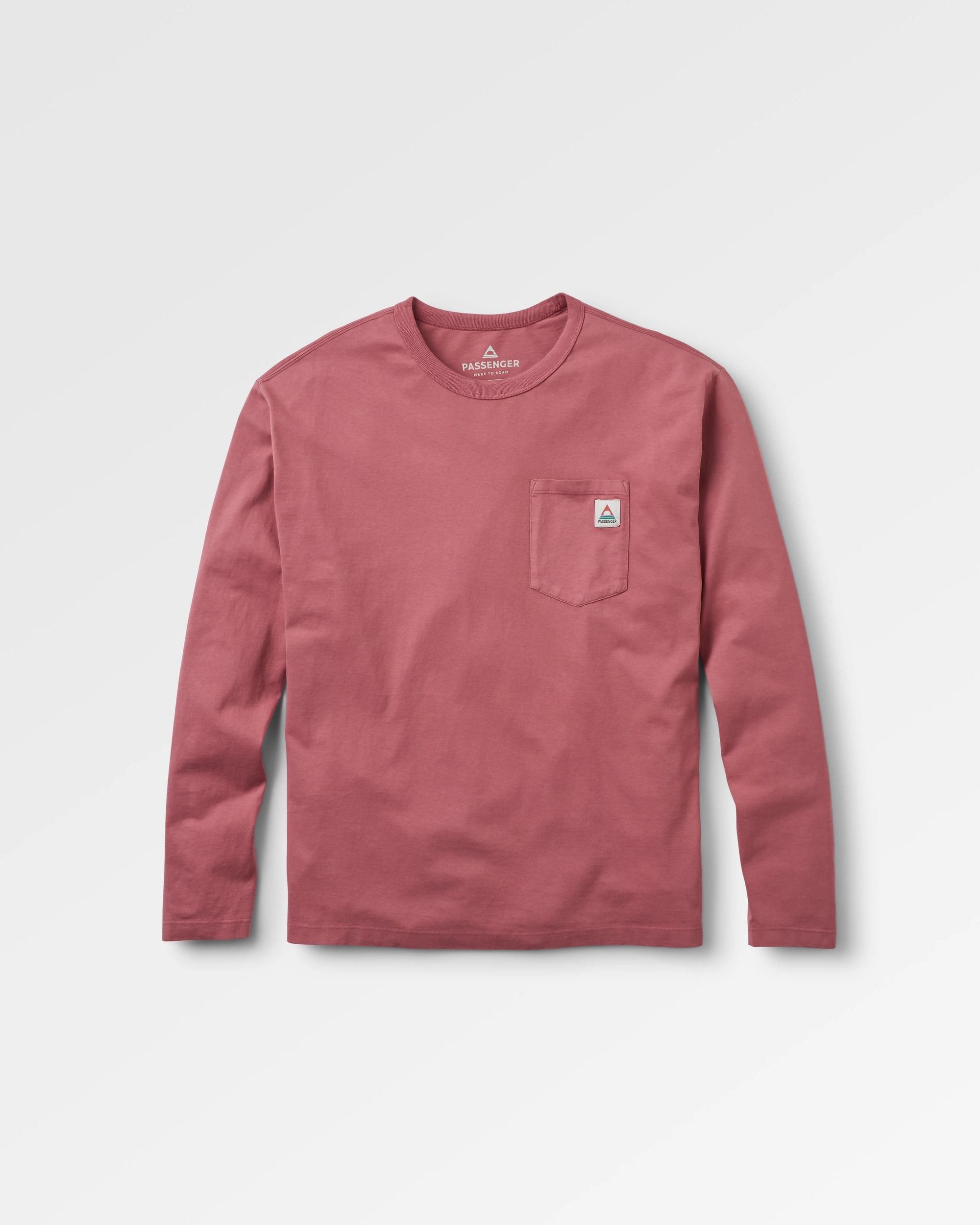 Heritage Recycled Relaxed Fit LS T-Shirt - Mauve Dusk
